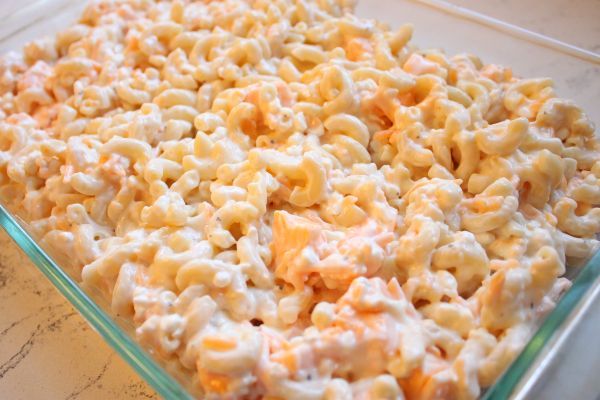 cheese baked macaroni